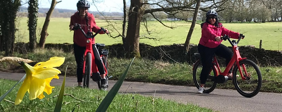 E-bike hire from Broadway Tower